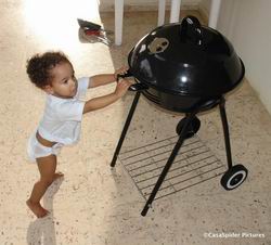 12.07.2007: De Spiders BBQ-en voor het eerst thuis op de nieuwe Vortex. Klik voor groter.